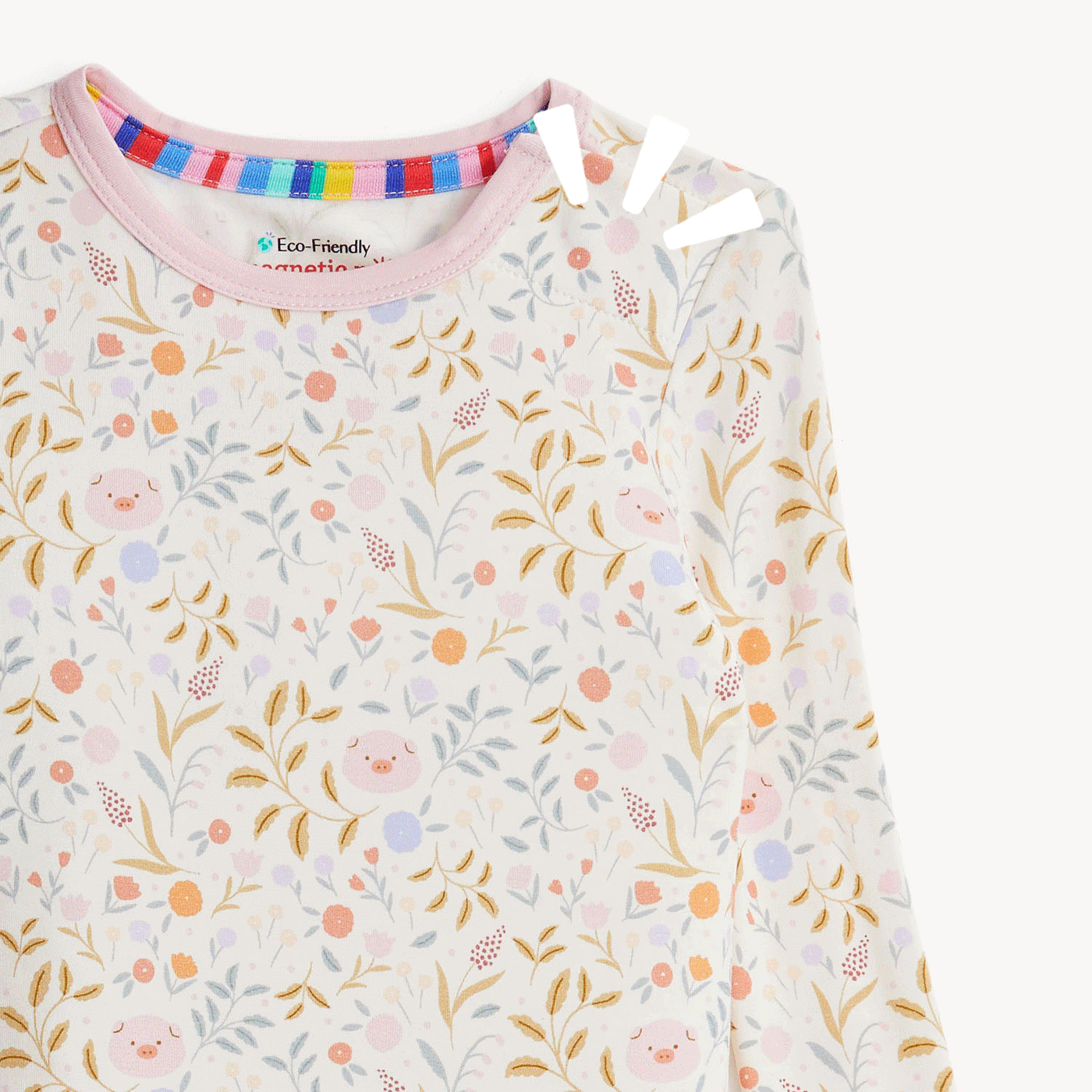 Oinklet Magnetic Long Sleeve PJ Set