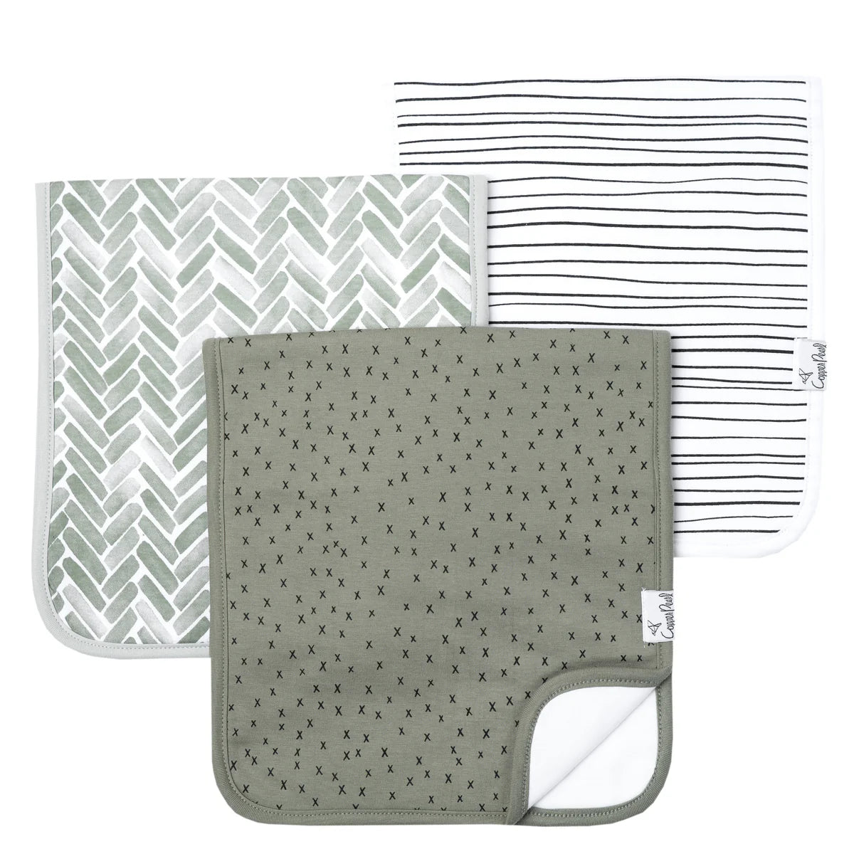 Atla Burp Cloth Set