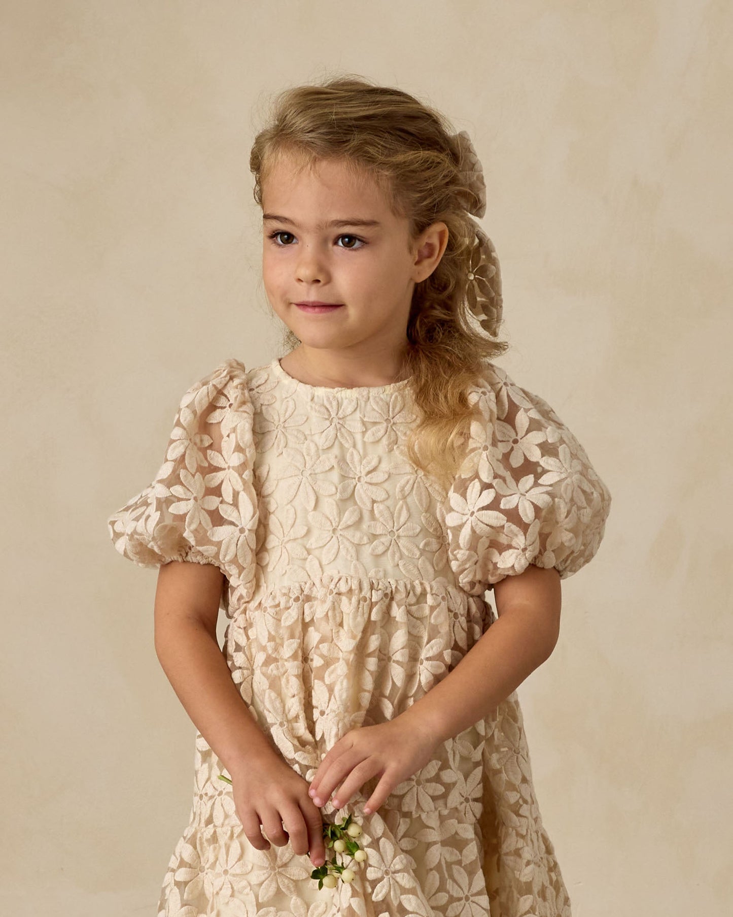 Embroidered Daisy Chloe Dress