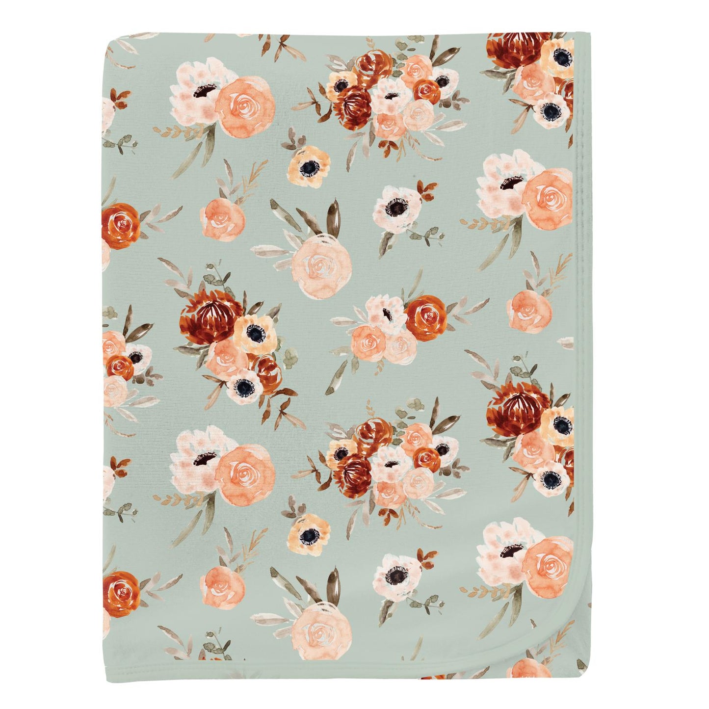 Aloe Fall Floral Swaddling Blanket
