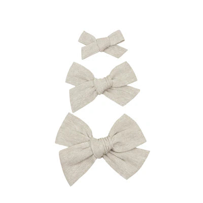 Oatmeal Chambray Clip