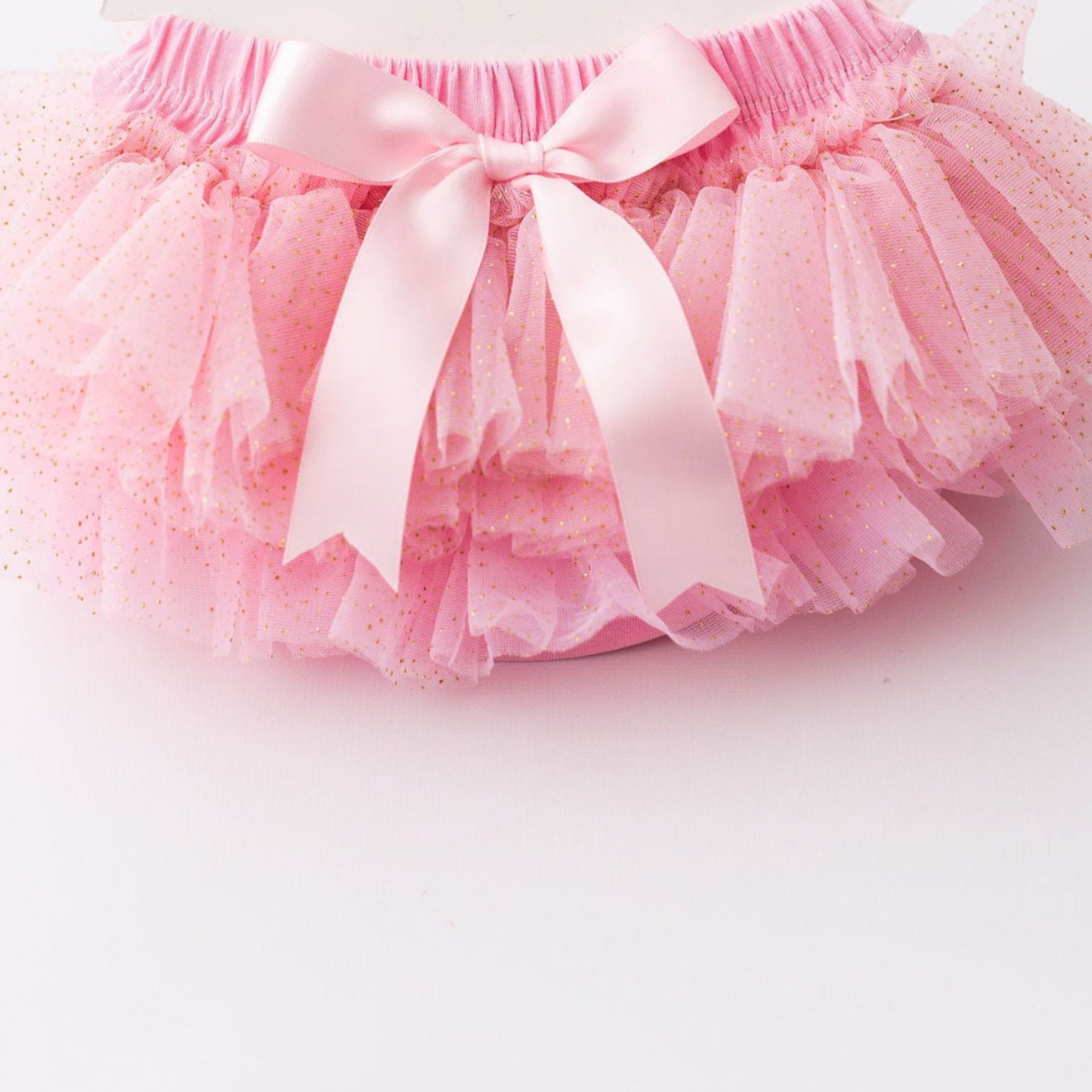 Pink Gold Glitter Tutu Bloomer