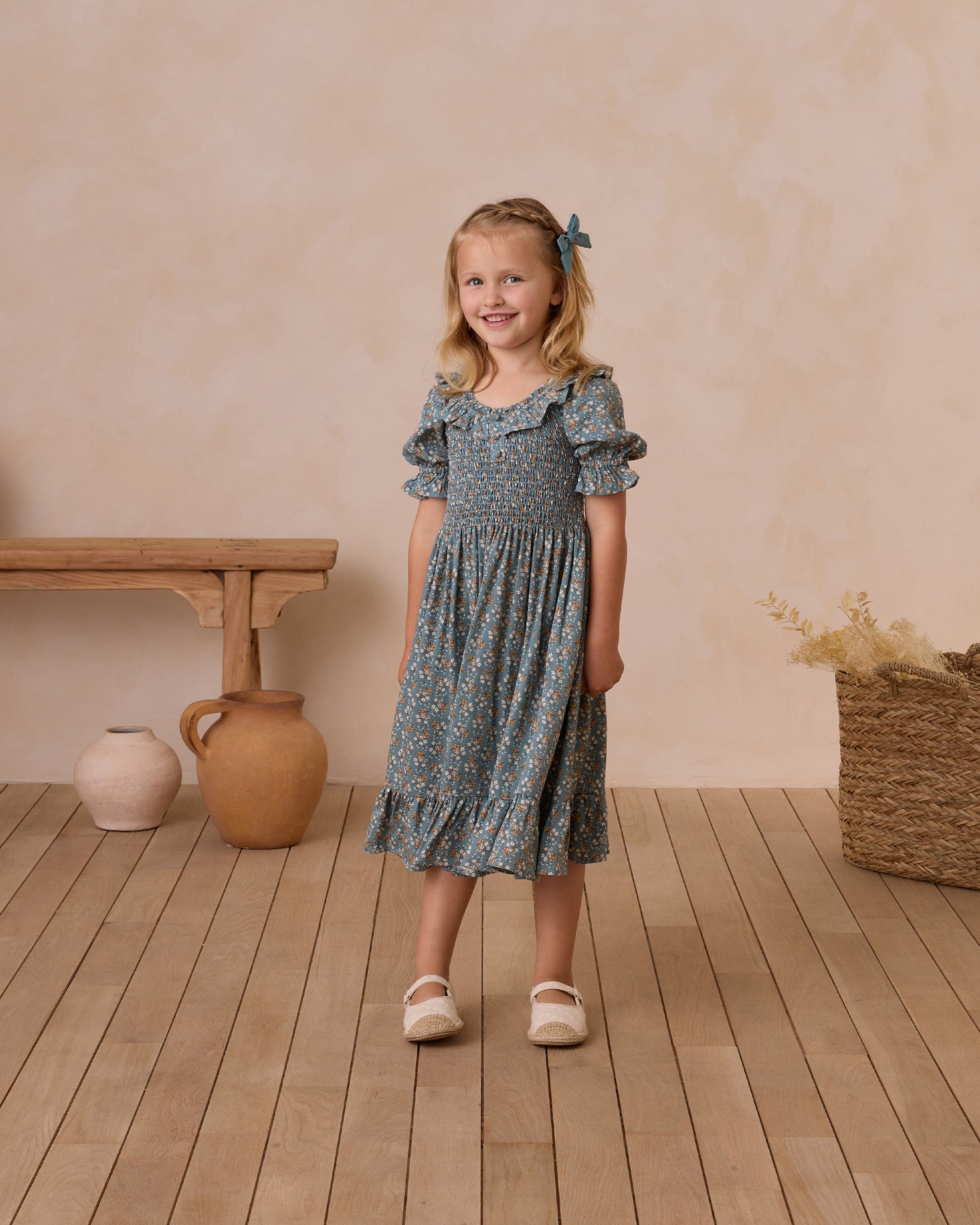 Lexi Dress Blue Floral