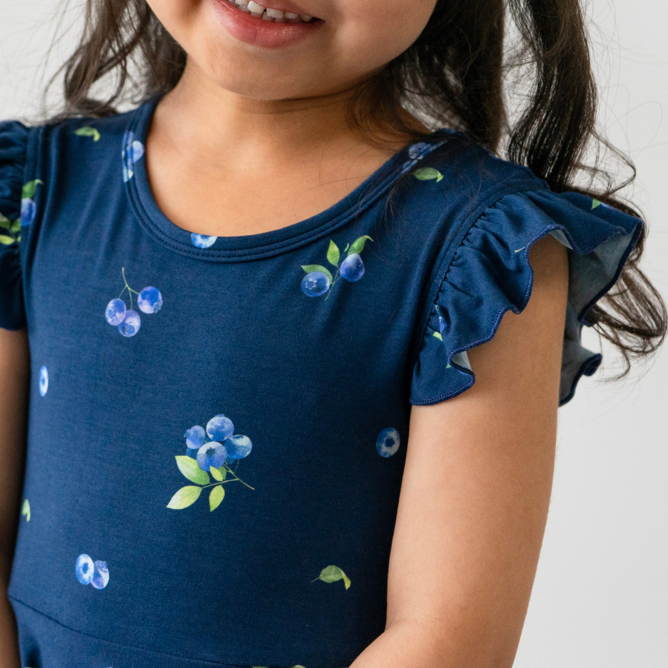 Blueberries Twirl Dress