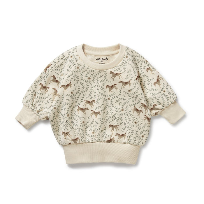 Trixie Horse Organic Terry Sweater