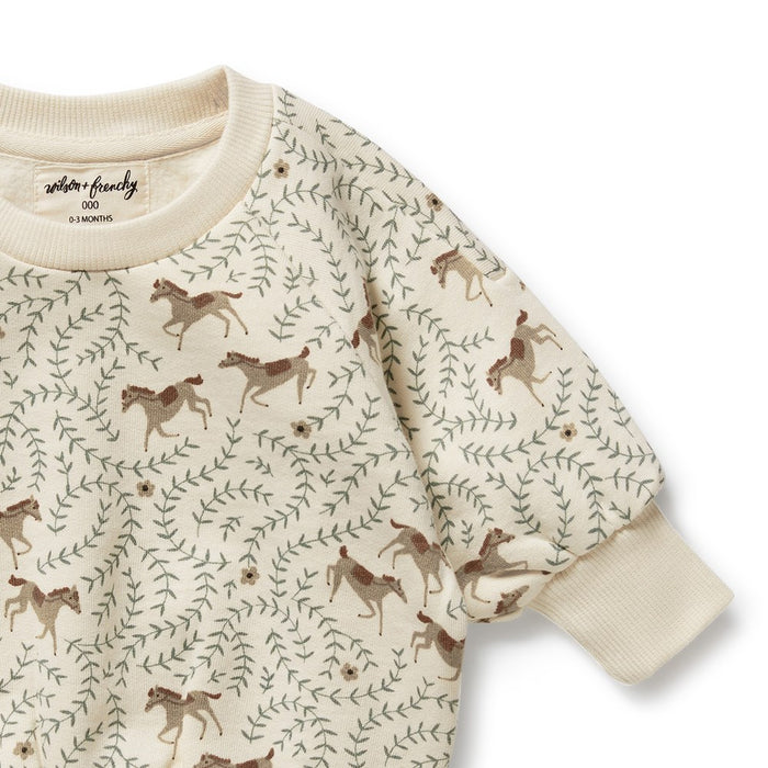 Trixie Horse Organic Terry Sweater