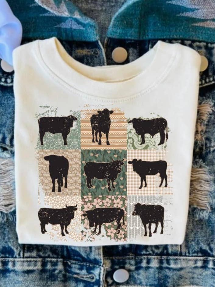 Retro Cows T-Shirt