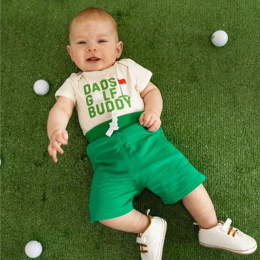 Dad's Golf Buddy Short Sleeve Bodysuit