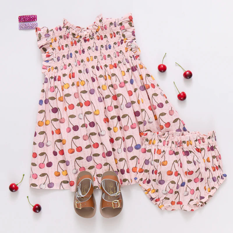 Stevie Dress Set Cloud Pink Cherry
