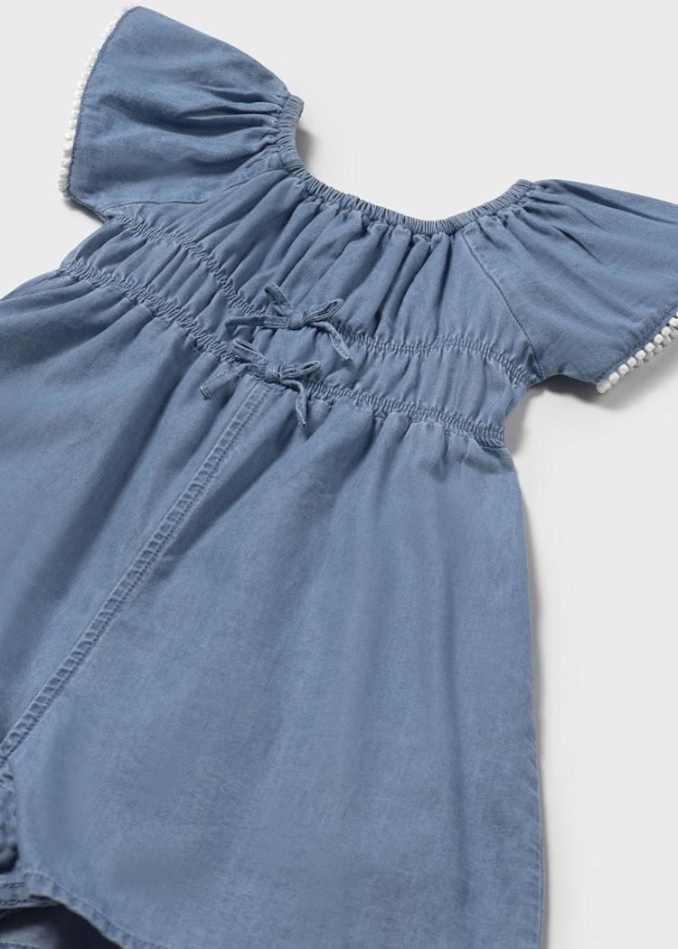 1838 Light Denim Flowy Romper