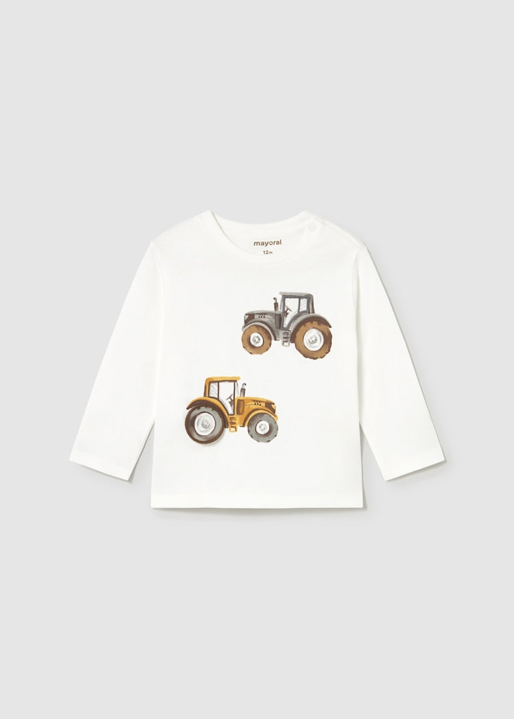 Cream Tractor "Play" Shirt