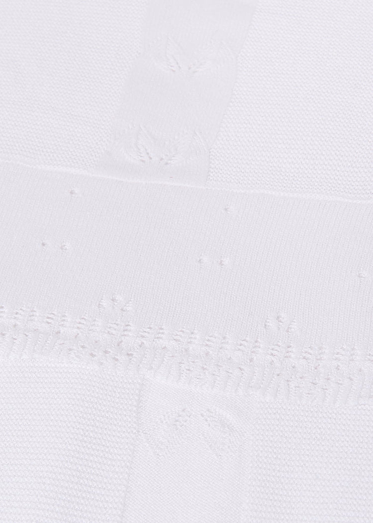 9853 Natural Knit Blanket