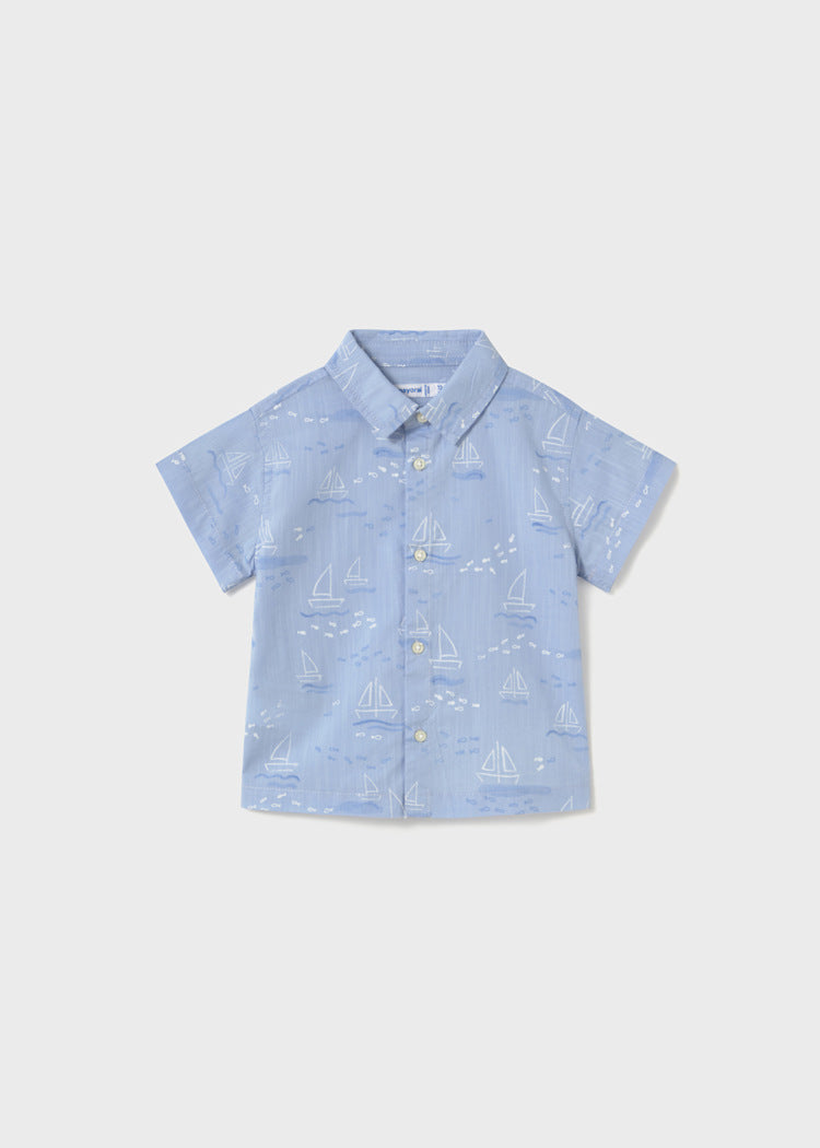 1112 Boat Button Down Shirt
