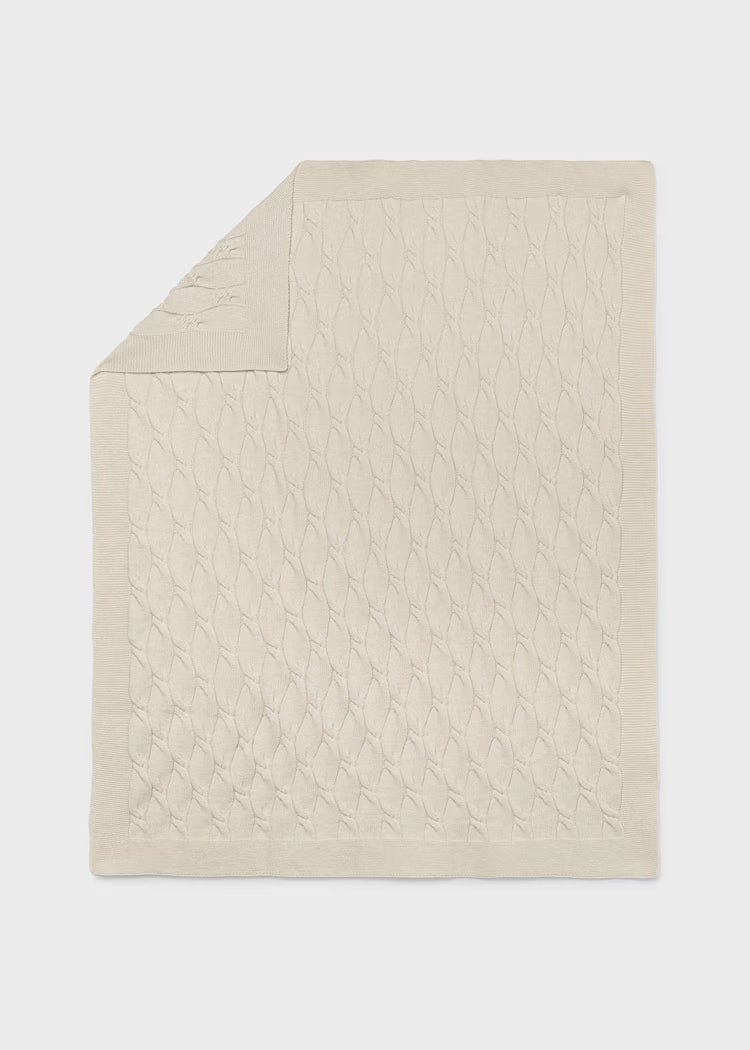 Milk Heather Soft Blanket