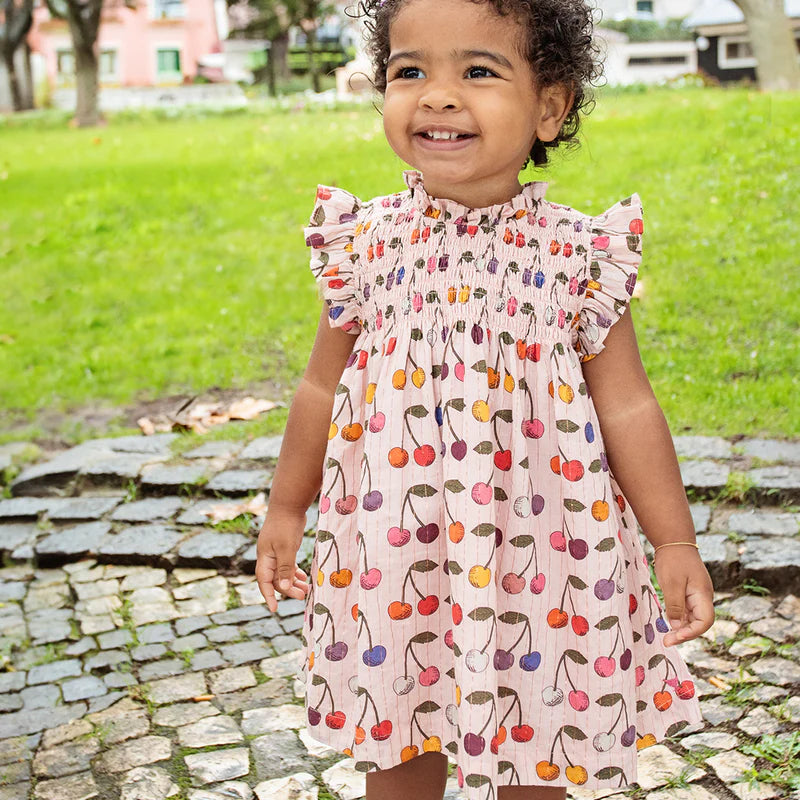 Stevie Dress Set Cloud Pink Cherry