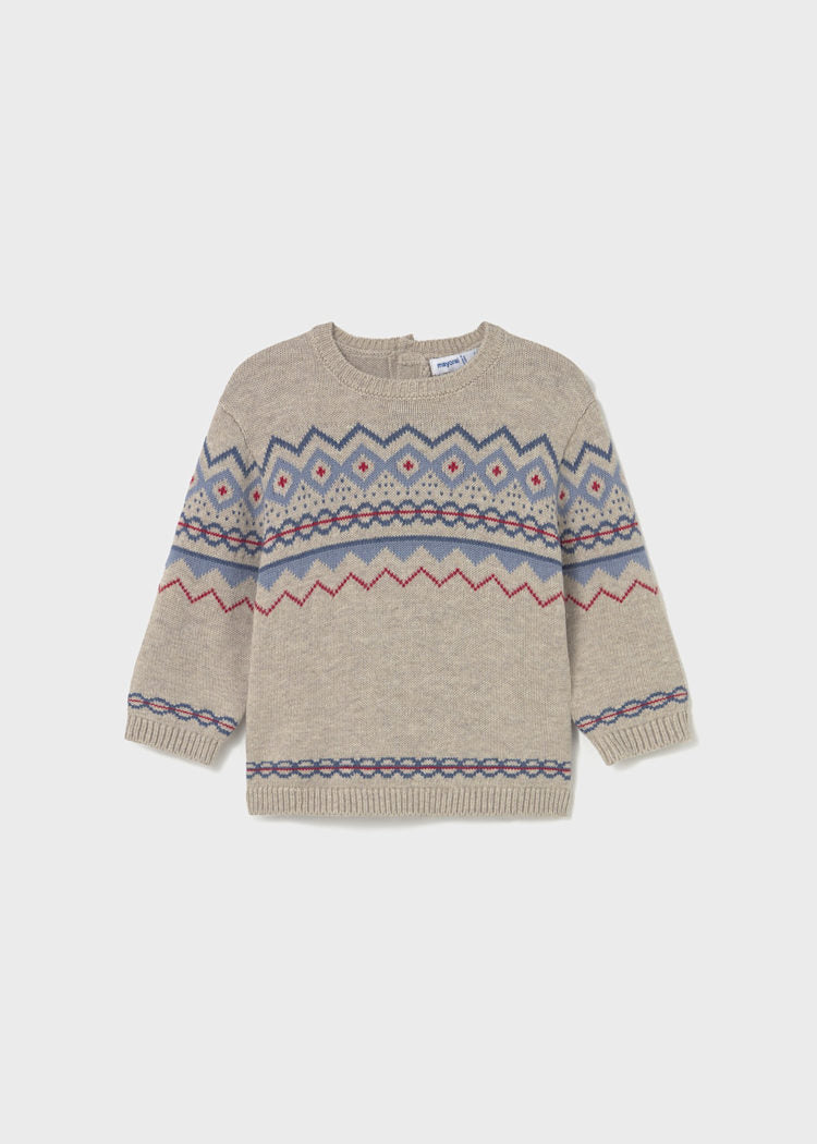 Jacquard Pattern Sweater