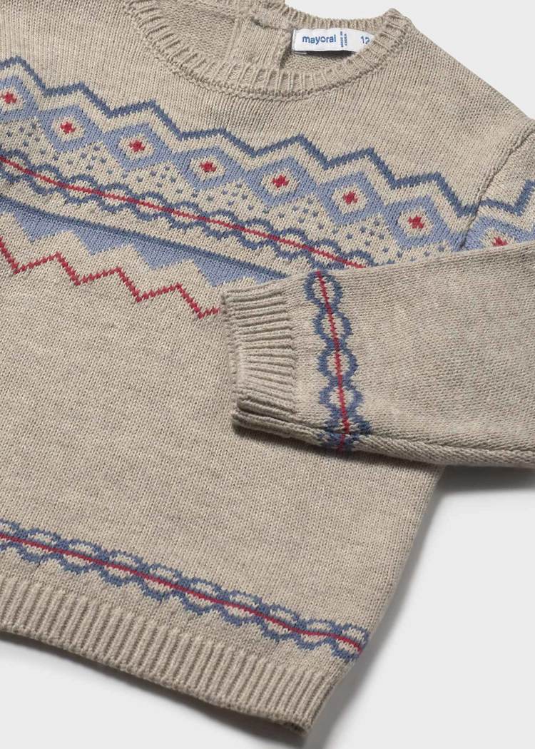 Jacquard Pattern Sweater
