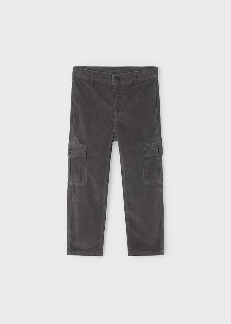 4564 Slate Cord Pant