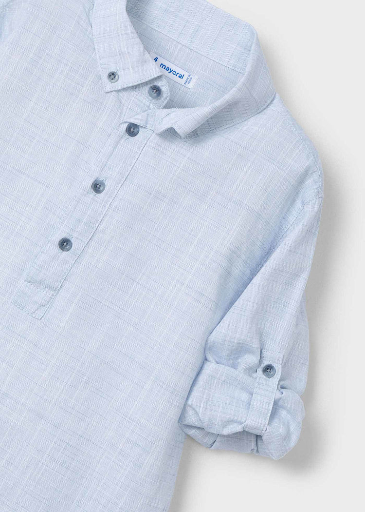 3118 Sotf Blue LS Shirt