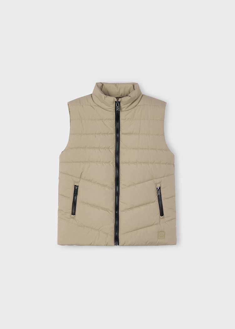 4383 Cashew Boy Puffer Vest