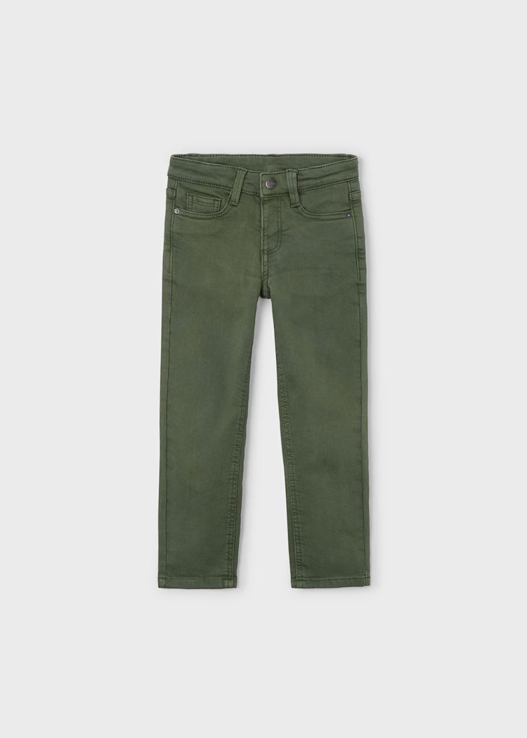 Olive Straight Leg Pant