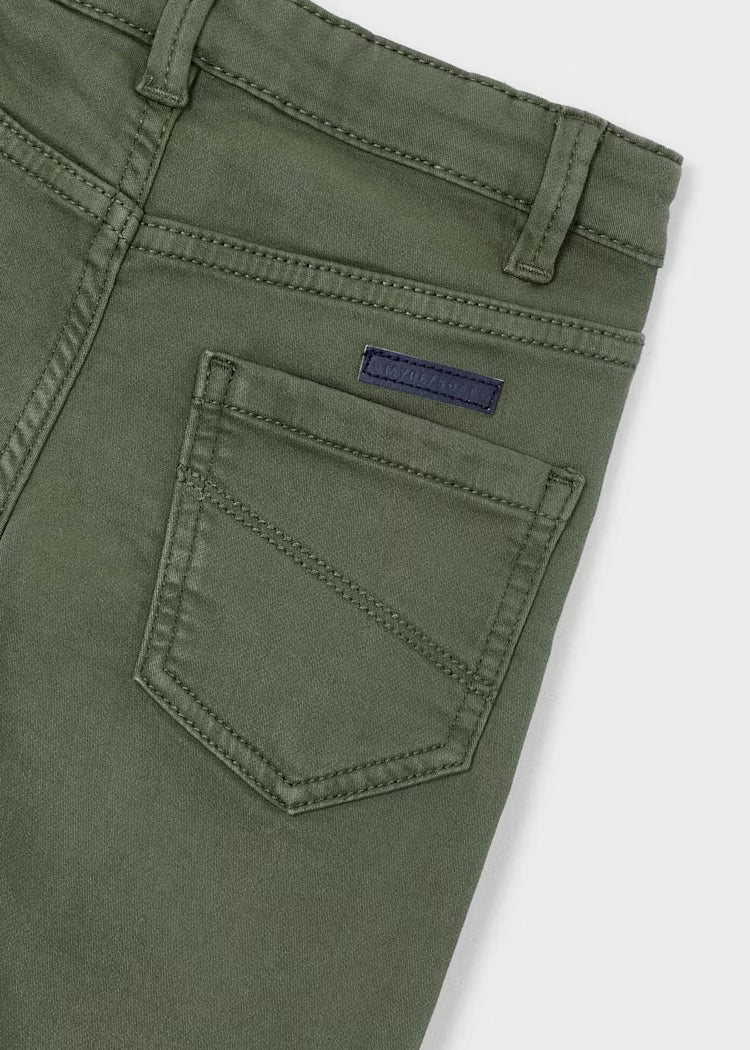 Olive Straight Leg Pant