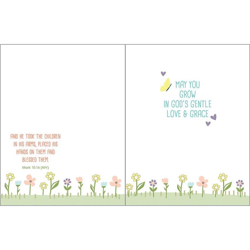 Religious Greeting Card Flowers