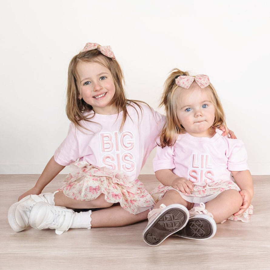 Big Sis Embroidered Patch T-Shirt