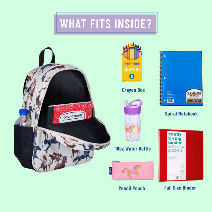 Horse Dreams 15 Inch Backpack