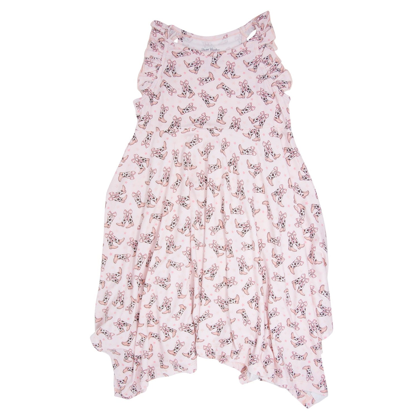 Emma Cowhide Boots Dress