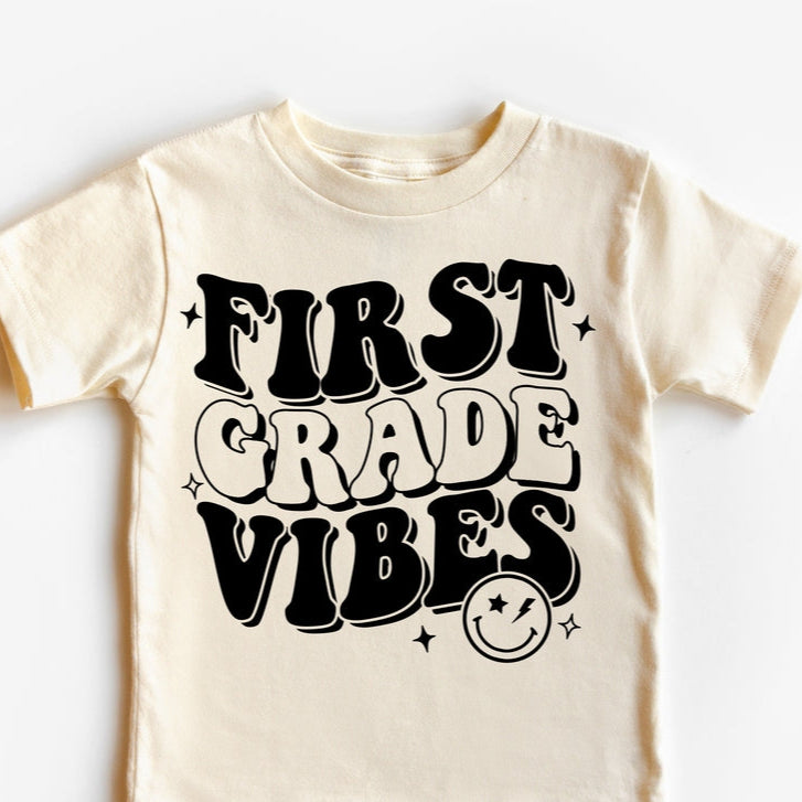 First Grade Vibes School Shirt