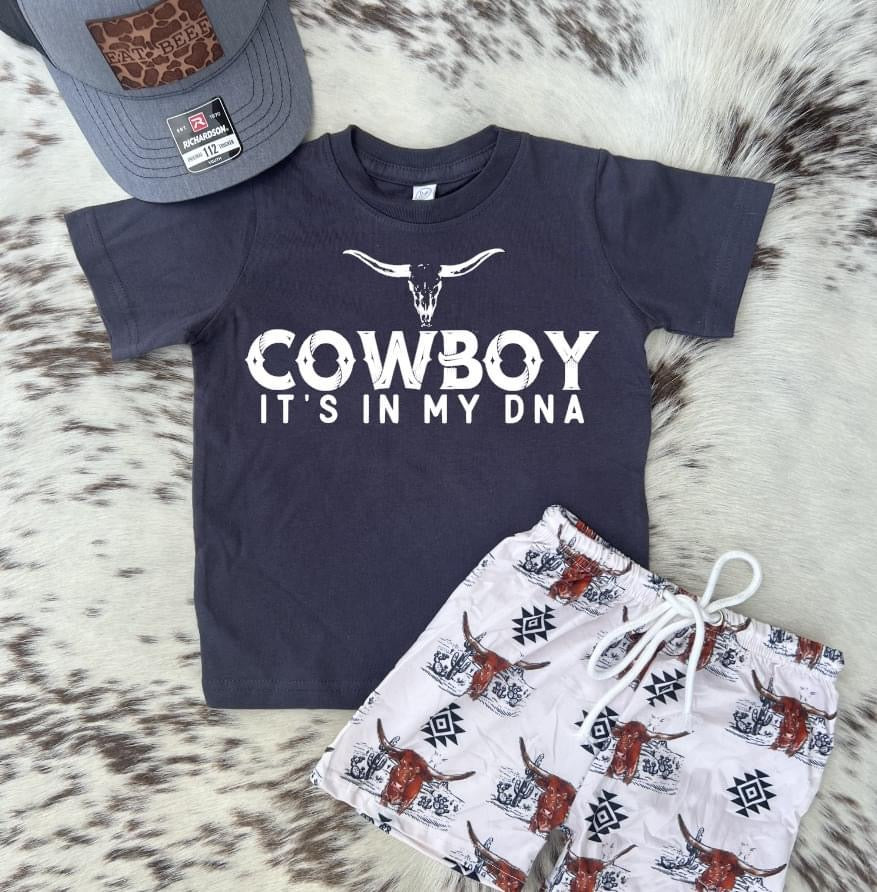 Cowboy Its My Dna T-shirt