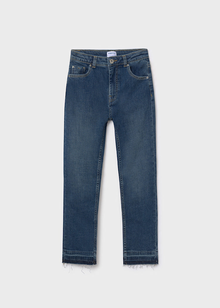 Girls Dark Denim Basic