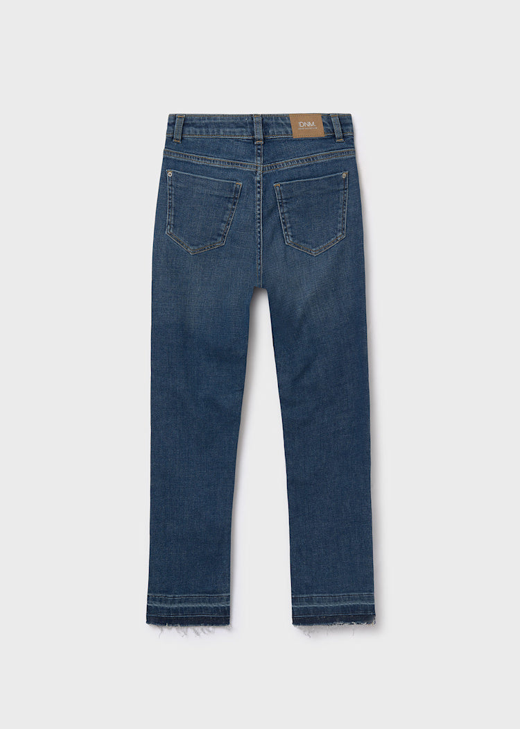 Girls Dark Denim Basic