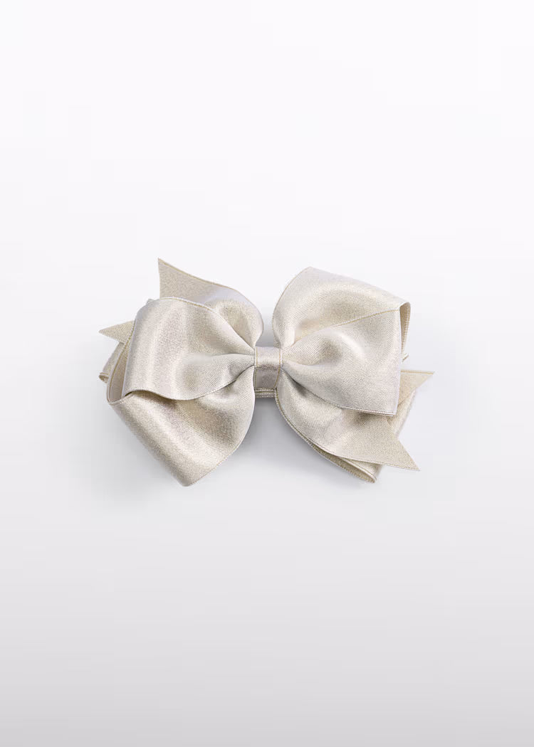 Bow Hair Clip Golden