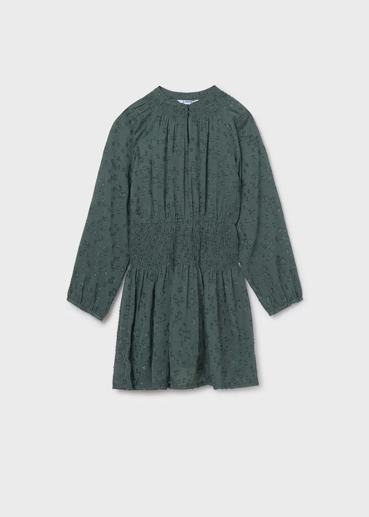 Chiffon Eucalyptus Dress