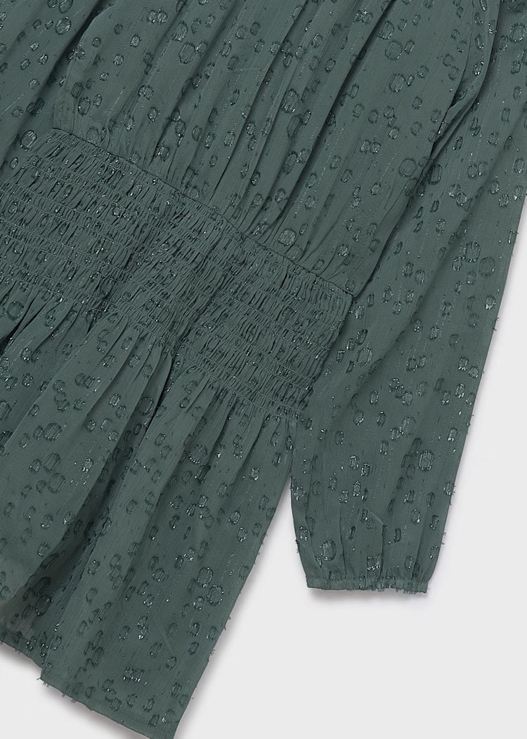Chiffon Eucalyptus Dress