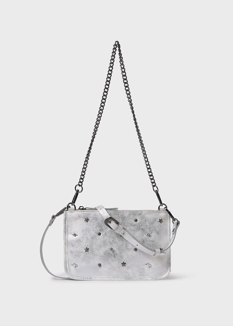 10939 Silver Studded Purse