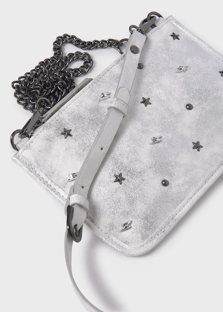 10939 Silver Studded Purse