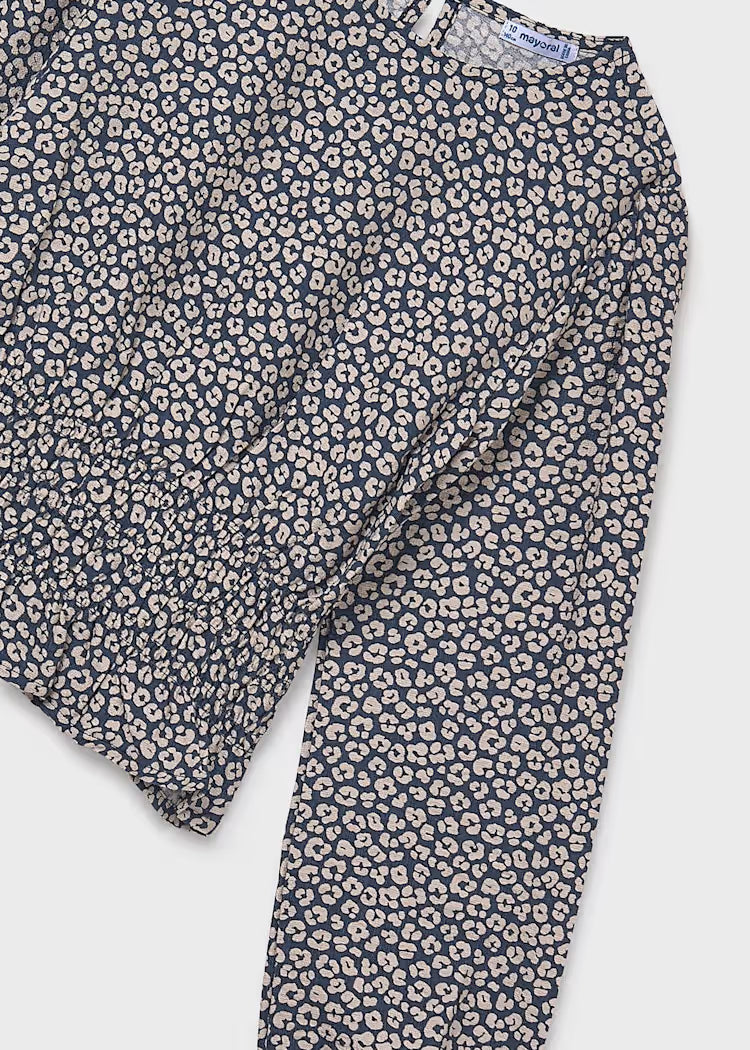 7196 Petroleum Blouse