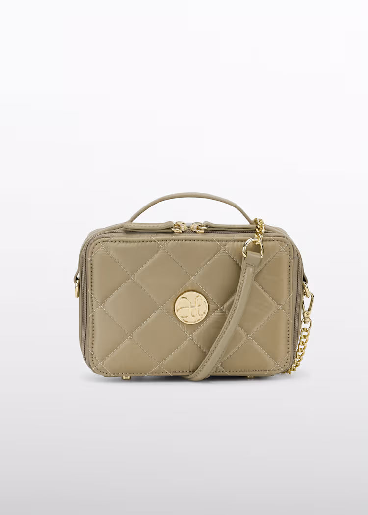 Bronze Quilted Bag