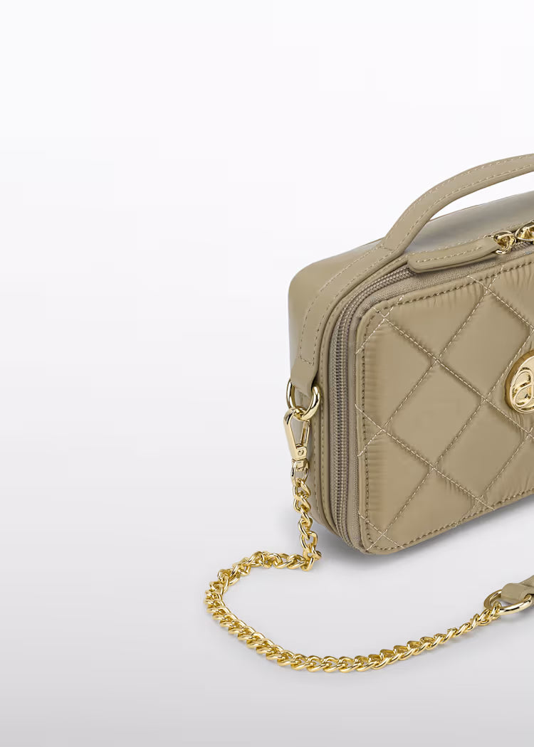 Bronze Quilted Bag