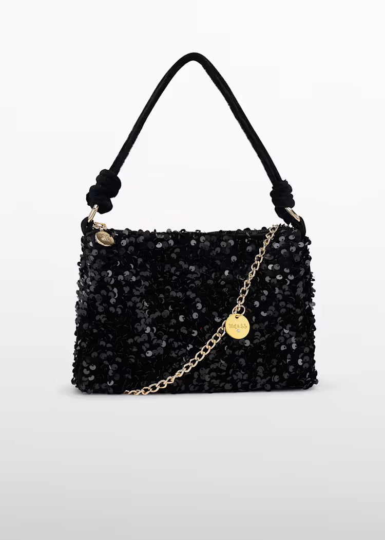 Sequin Bag Black