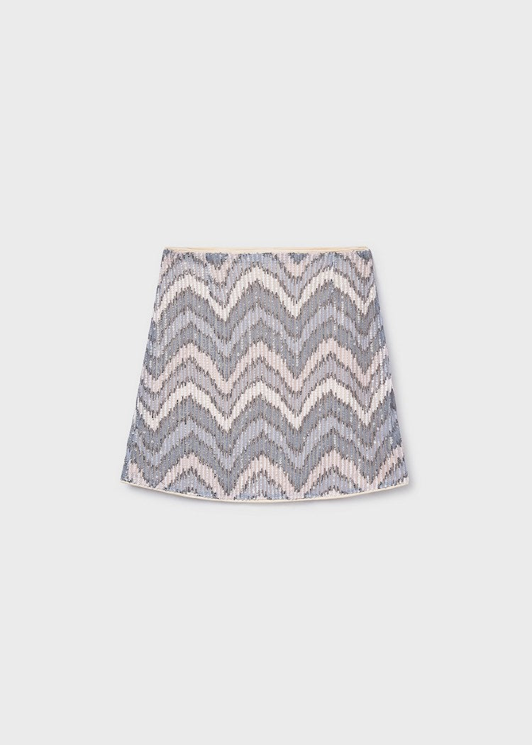 Lead Sequin Skirt