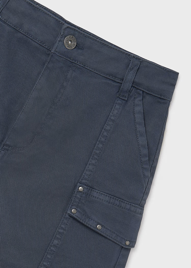 7905 Petroleum Twill Skirt