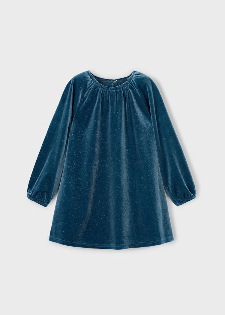 4923 Ocean Velvet Dress