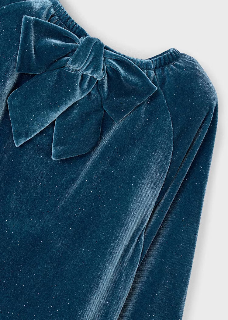 4923 Ocean Velvet Dress