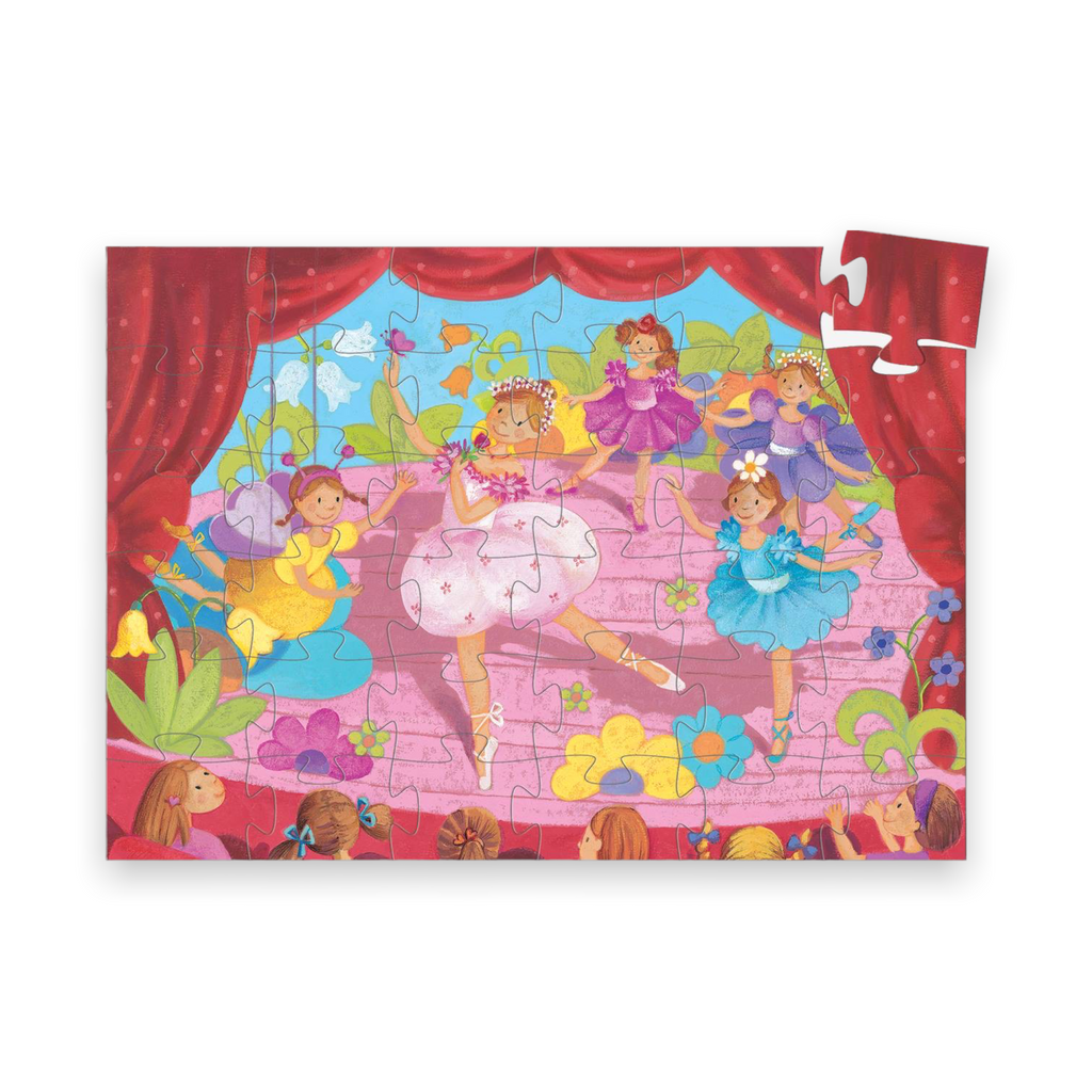 Silhouette Ballerina Puzzle