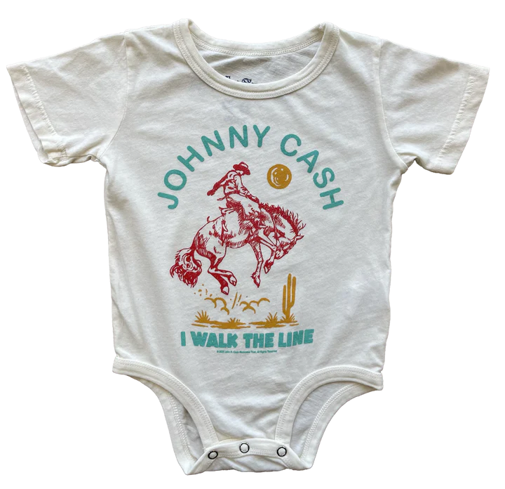 Johnny Cash Cowboy Onesie