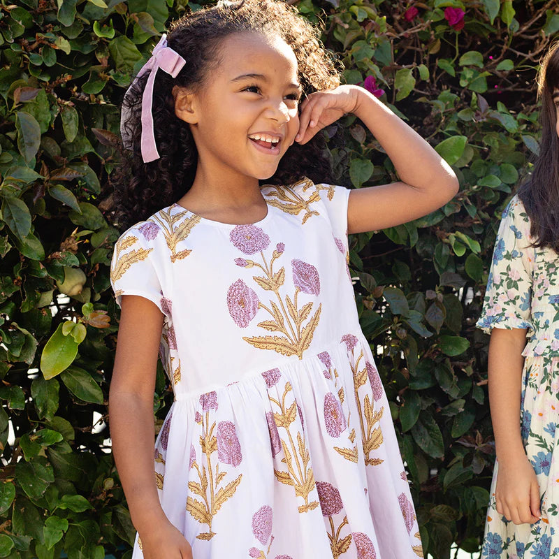 Marisol Dress Lavender Dandelion